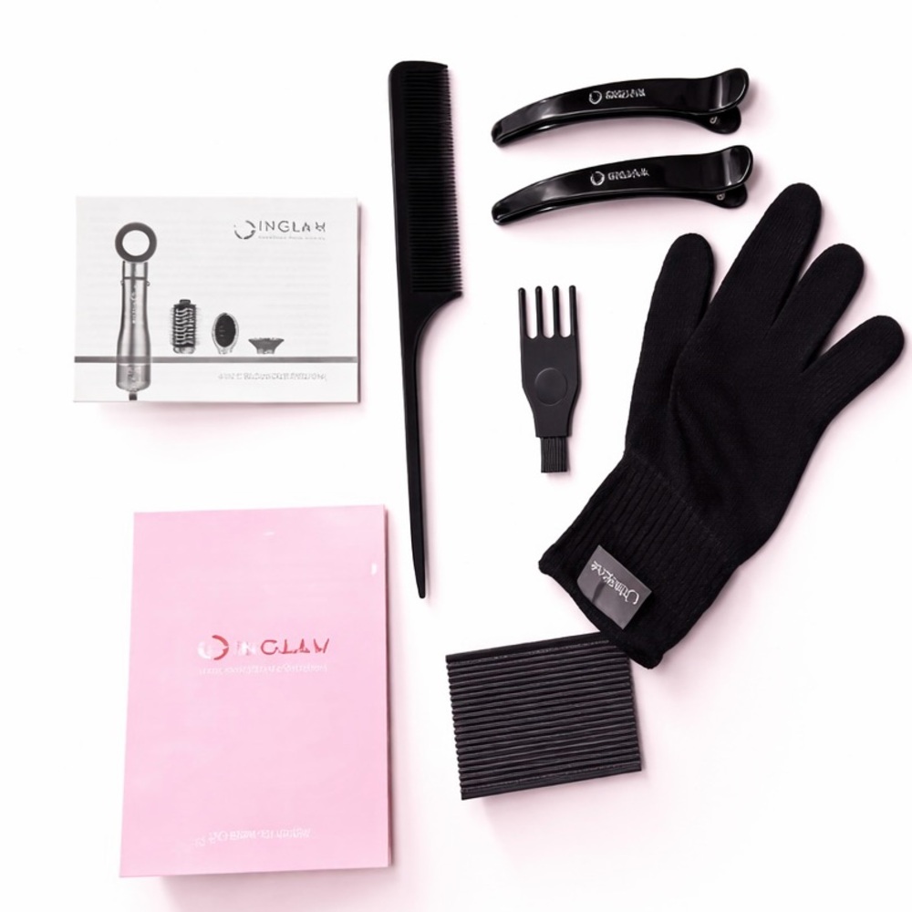 ✨ IG INGLAM 4-in-1 Blowout Hair Dryer Brush Set – Pink (New With Tags) ✨ - Picture 14 of 14